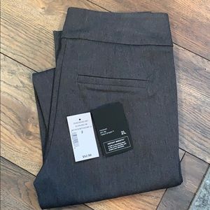 Slim leg dress pants